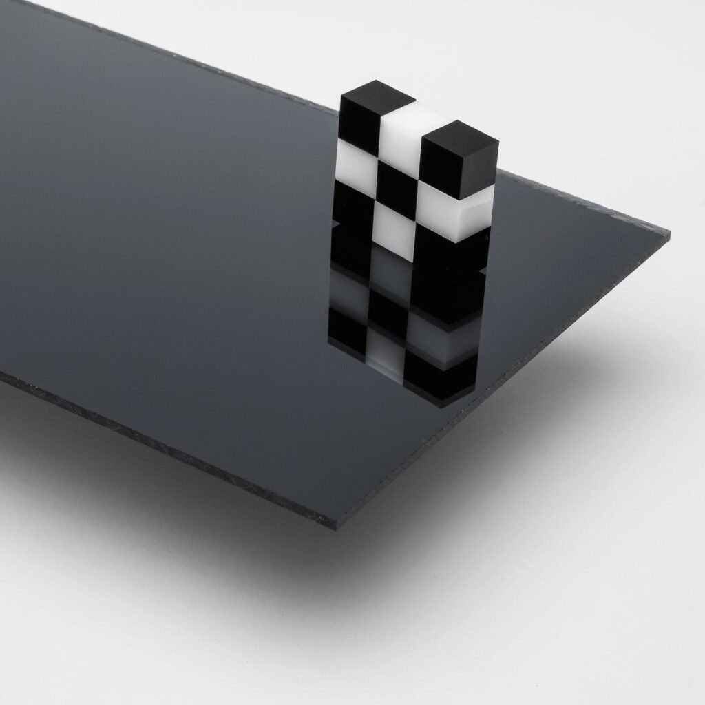 Gray Mirror Acrylic Sheet