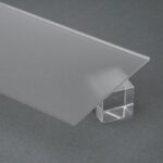 Clear Colorless P95 Matte Acrylic Sheet — image 1