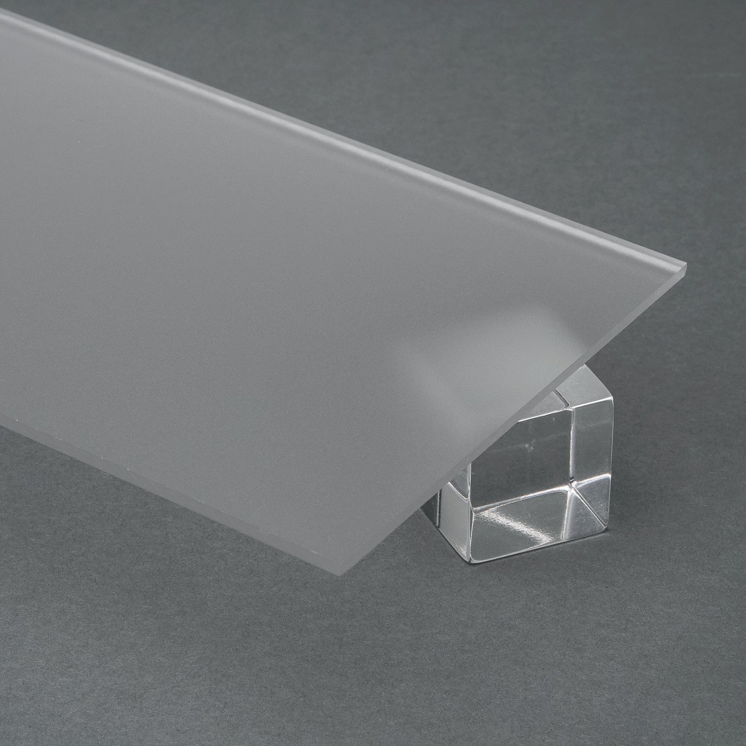 Clear Colorless P95 Matte Acrylic Sheet