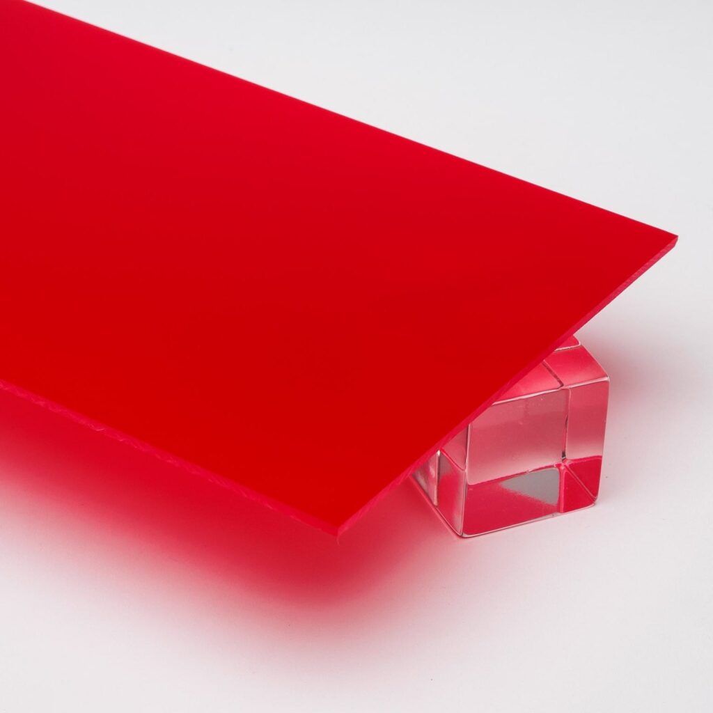 Red Translucent Acrylic Sheet