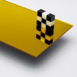 Yellow Mirror Acrylic Sheet — image 1