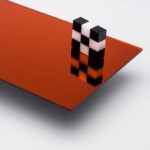 Orange Mirror Acrylic Sheet — image 1