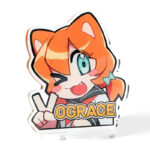 Custom Clear Acrylic Standees — image 1