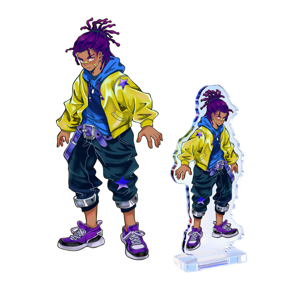 Custom Clear Acrylic Standees — Individual Sizes