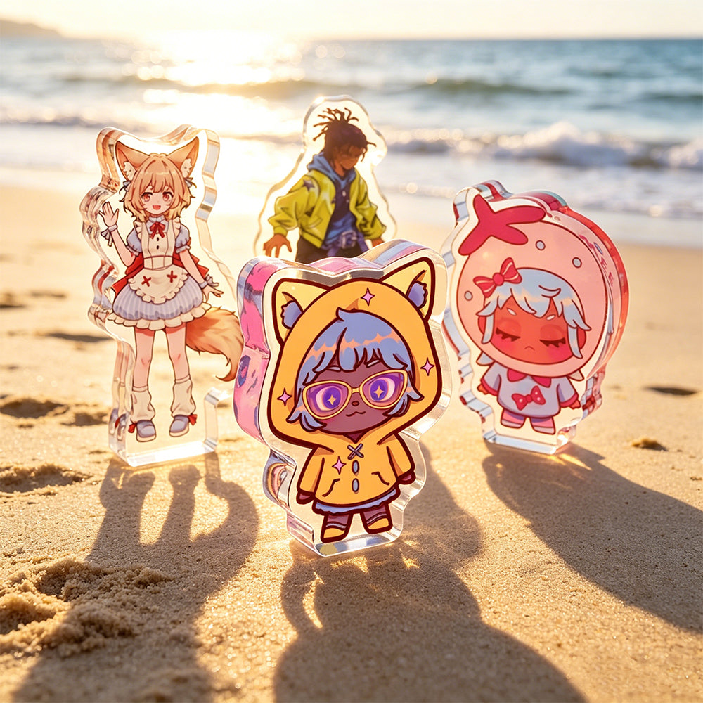Custom Thick Acrylic Stand No Base