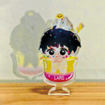 Custom Ice Cream Thick Acrylic Stand No Base — image 1