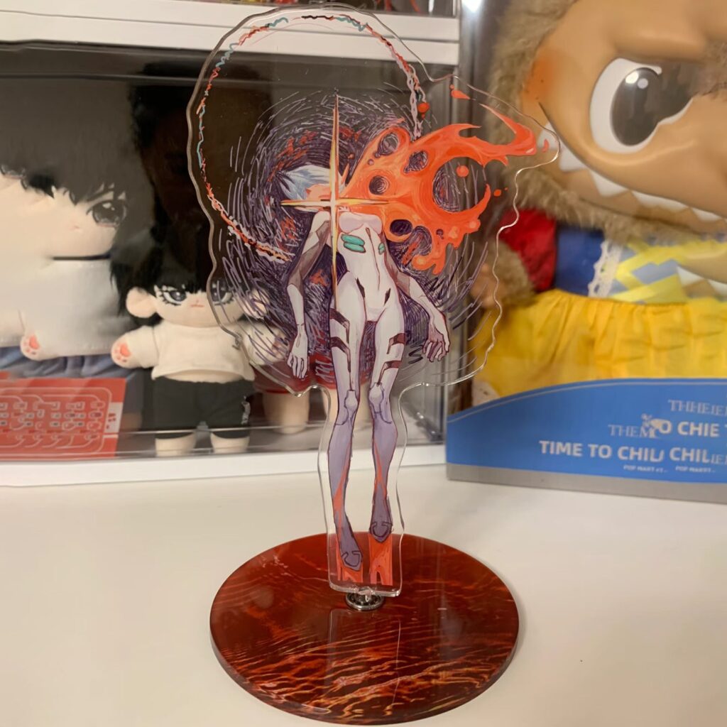 Custom Spinning Acrylic Standees
