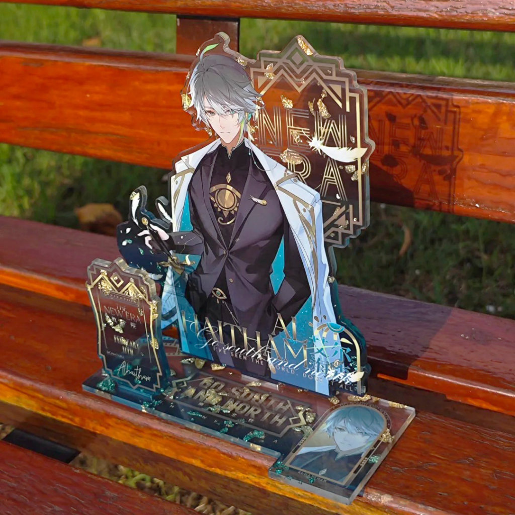 Custom Hot Stamping Acrylic Standee