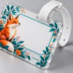 Custom Acrylic Luggage Tag — image 2