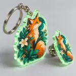 3" Glow-in-the-Dark Acrylic Pins & Keychains — image 2
