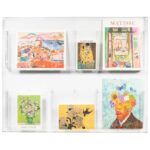 Custom Acrylic Wall Literature Rack — 6 / 12 Pockets — image 1