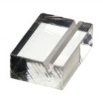 Custom Acrylic Mini Block Sign Holder — image 1