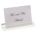 Custom Acrylic Wide Block Sign Holder — image 1