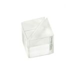 Custom Acrylic Cube Place Card Holder — image 1