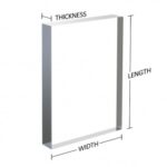 Custom Solid Acrylic Display Block — image 2