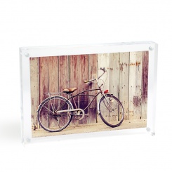 Custom Acrylic Magnetic Photo Frame — 4 × 6 in