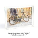 Custom Acrylic Magnetic Photo Frame — 5 × 7 in — image 2
