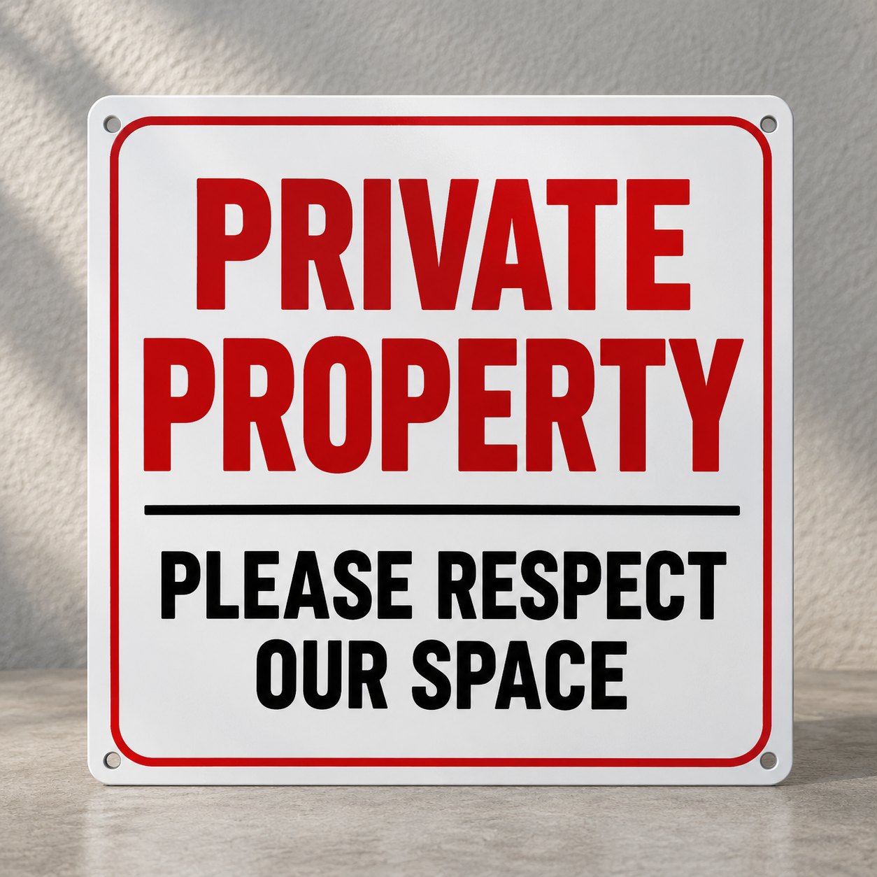 Custom Private Property Signs