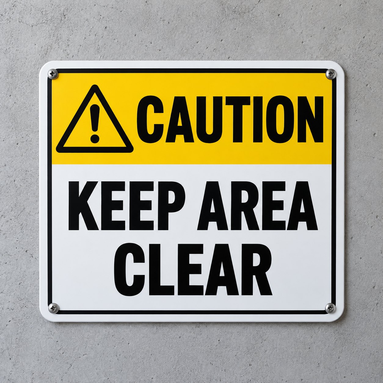 Custom Safety Signs