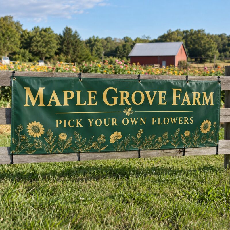 Custom Fence Banners