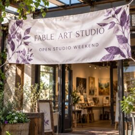 Double Sided Fabric Banners — image 1