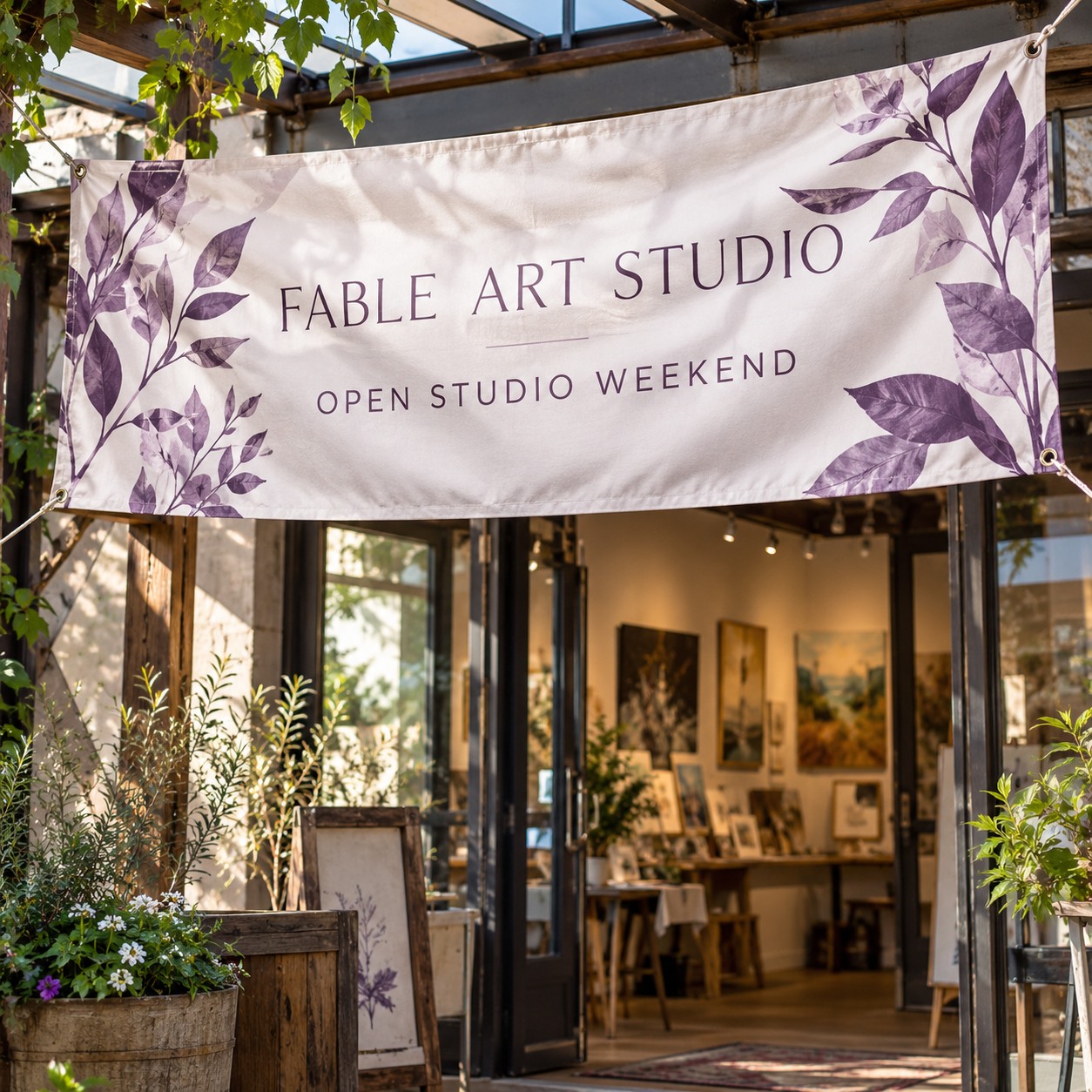 Double Sided Fabric Banners