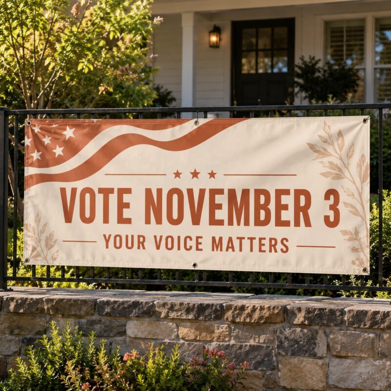 Custom Political Banners