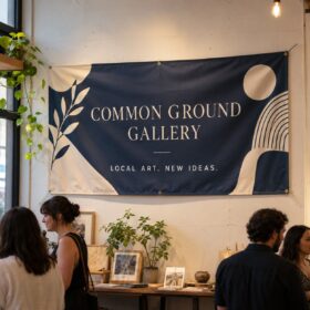 Eco-Friendly Indoor Banners — image 1