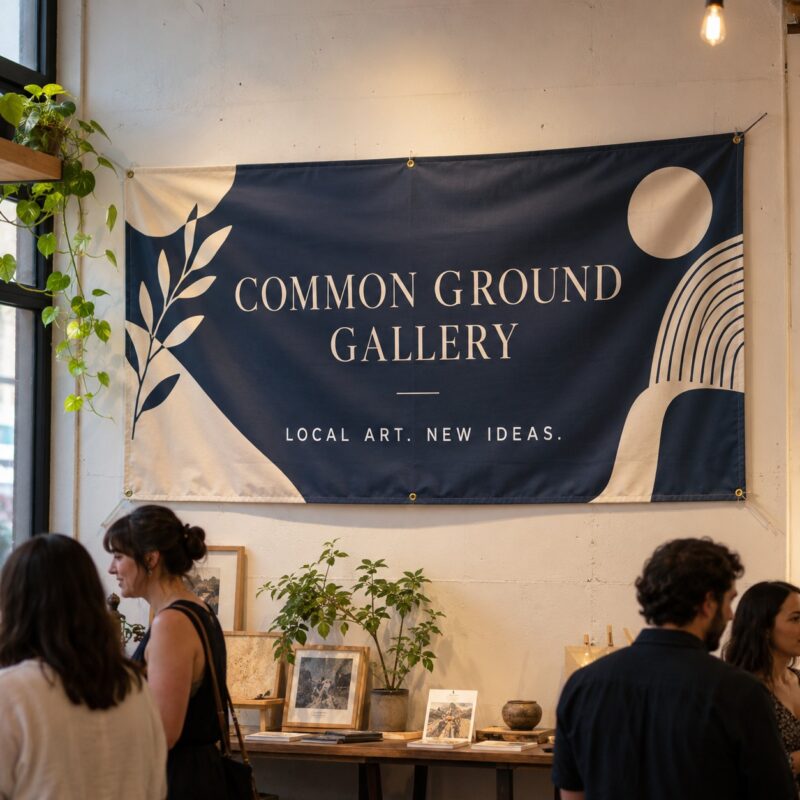 Eco-Friendly Indoor Banners