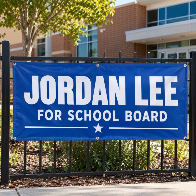 Political Vinyl Banners
