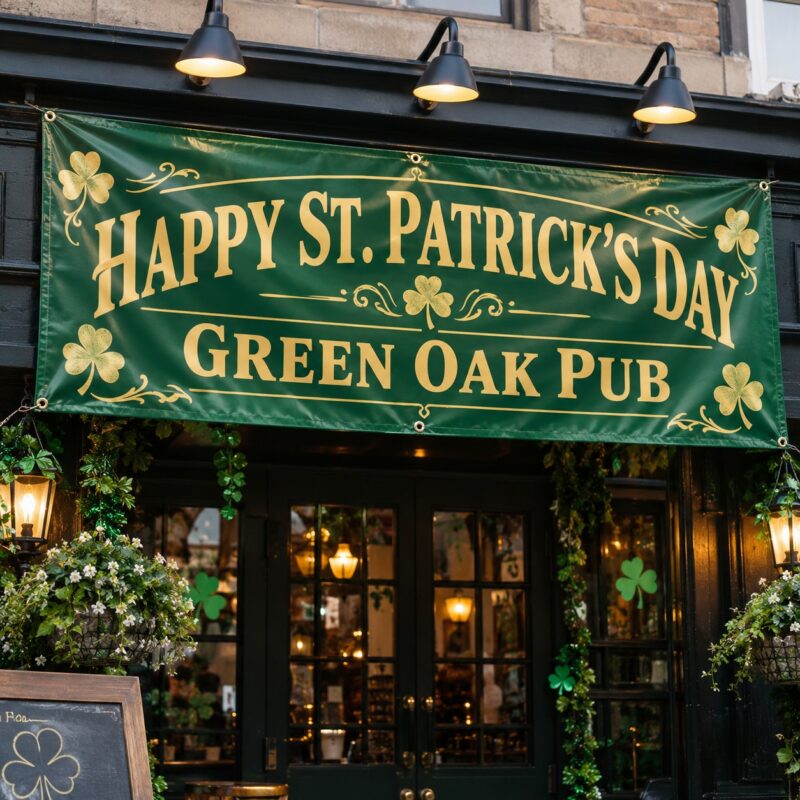 St. Patrick's Day Banners