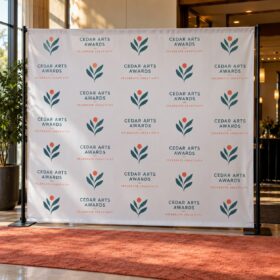 Step and Repeat Fabric Banners — image 1