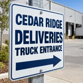 Heavy-Duty Aluminum Signs — image 1