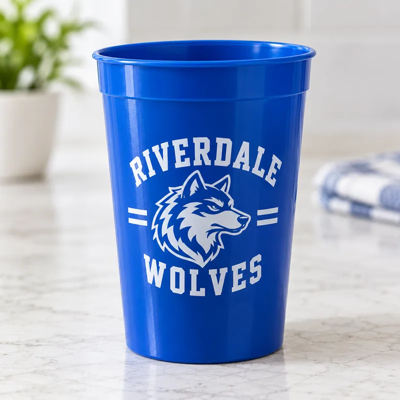 Custom Colored Stadium Cups