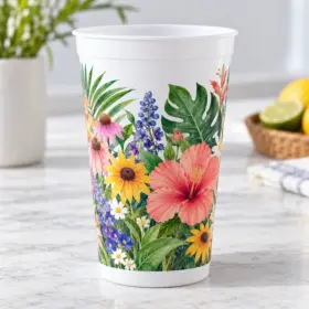 Custom Full-Color Wrap Stadium Cups — image 1