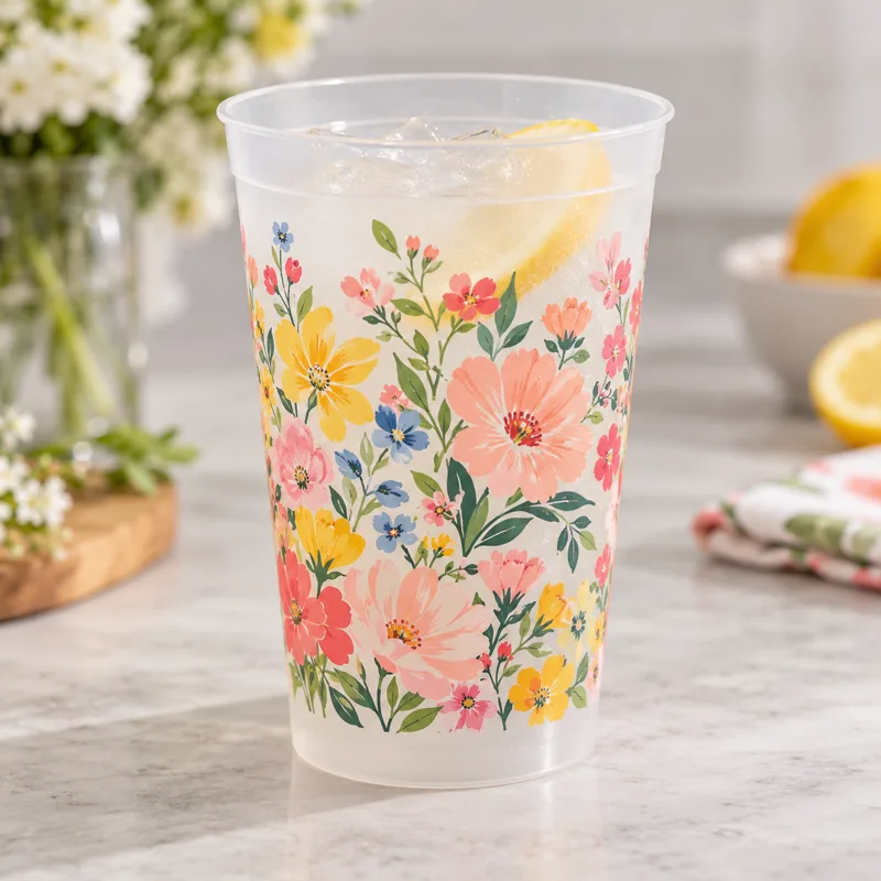 Custom Full-Color Frosted Cups