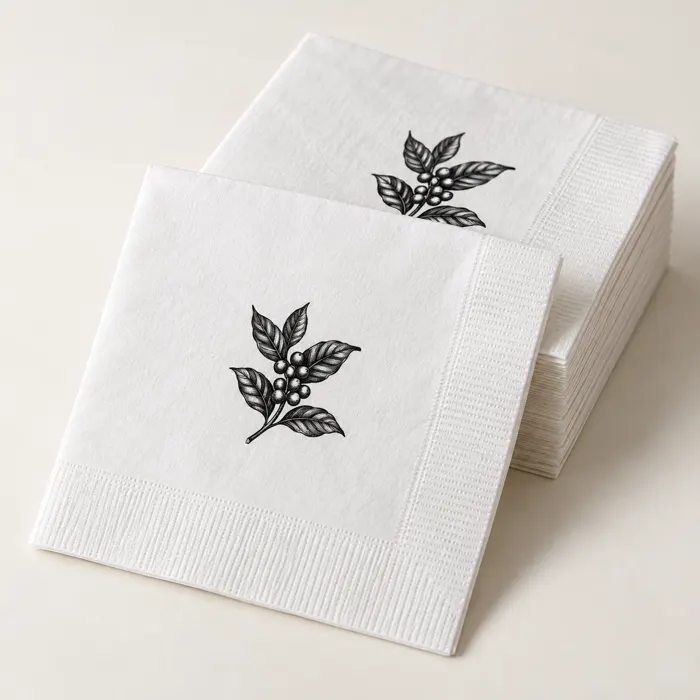 Custom 3-Ply Cocktail Napkins