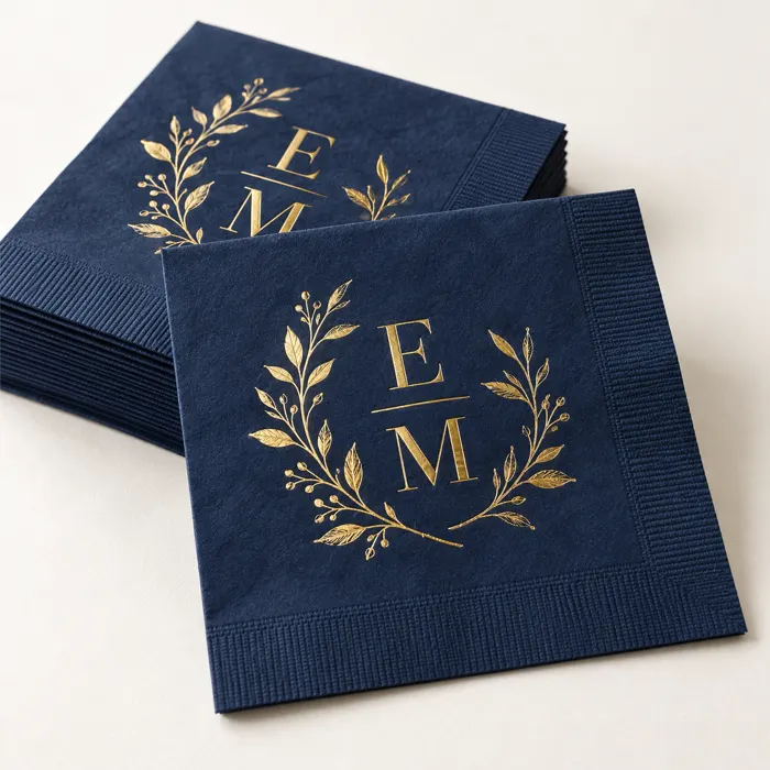 Custom Foil Cocktail Napkins