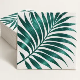 Custom Large-Print Foil Cocktail Napkins — image 1