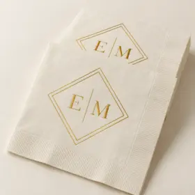 Custom Foil Luncheon Napkins — image 1