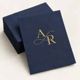Custom Foil Guest Towels — image 1