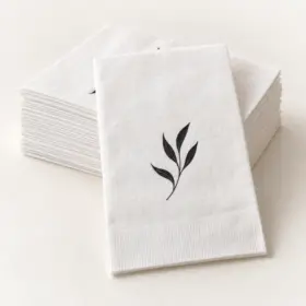 Custom Linen-Like Guest Towels — image 1