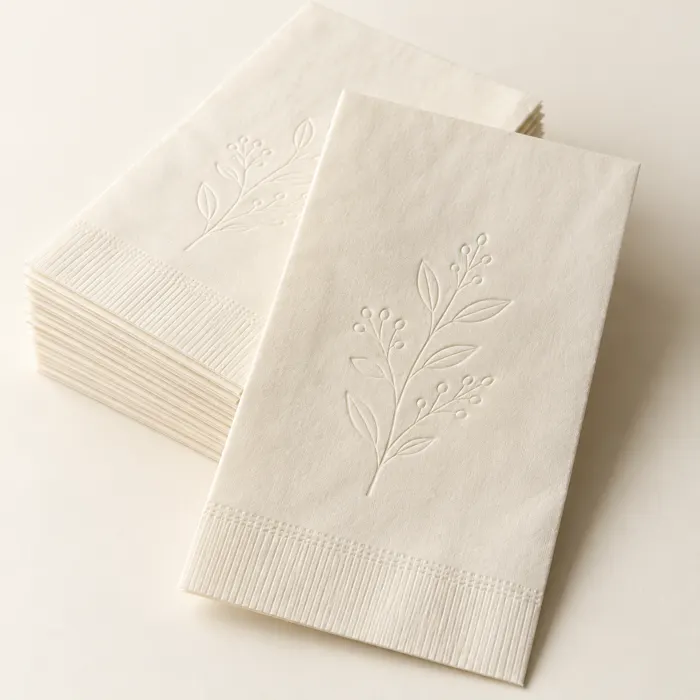 Custom Debossed Guest Towels