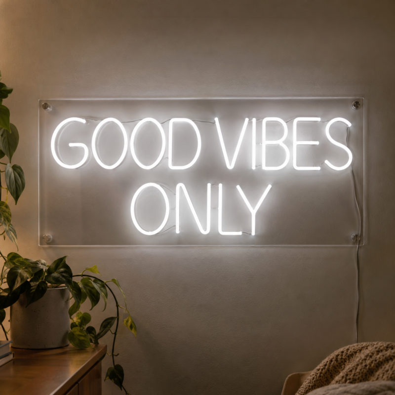 Two-Line Custom LED Neon Sign