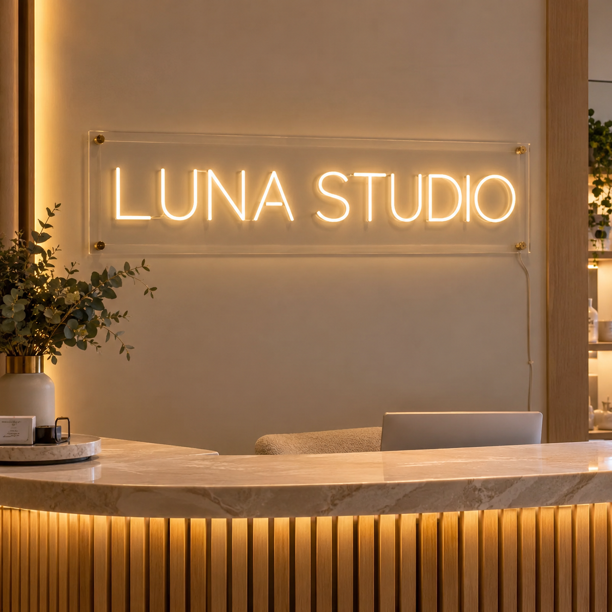 Business Name LED Neon Sign