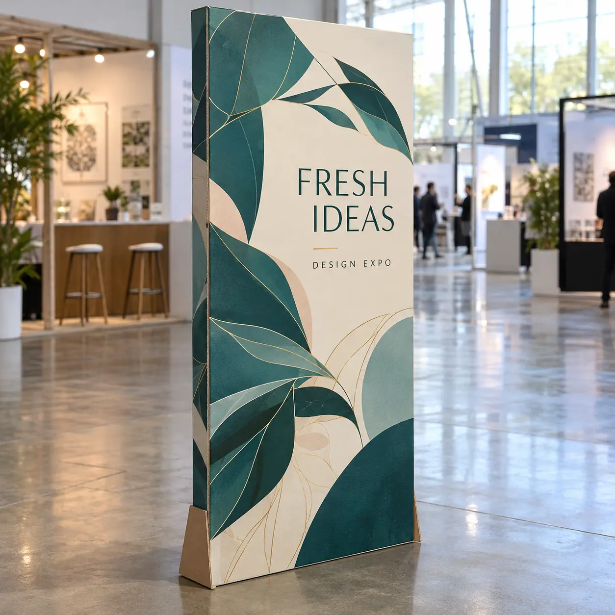 Custom Double-Sided Cardboard Totem Displays