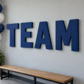 24-inch Navy Blue Wall Letters — image 1