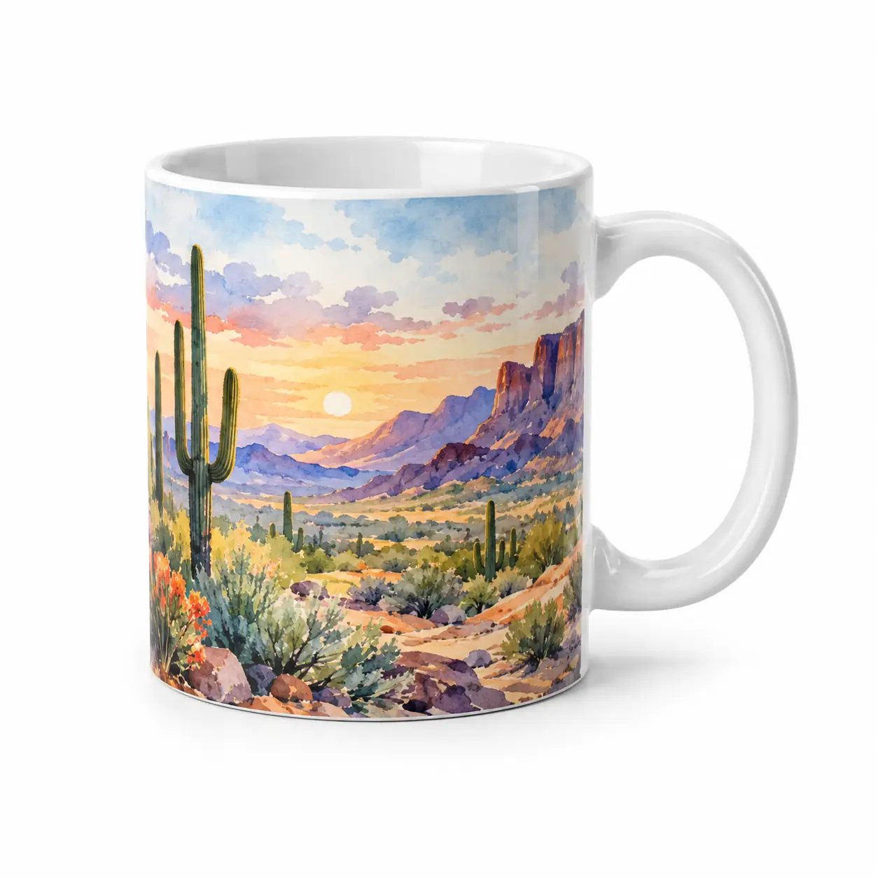 Custom 11 oz Ceramic Photo Mugs