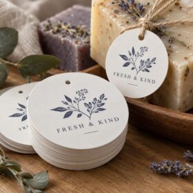 Custom Printed Round Hang Tags — image 1