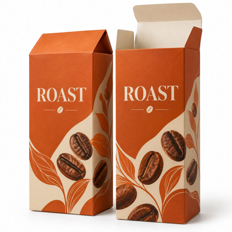Custom Printed Coffee Boxes